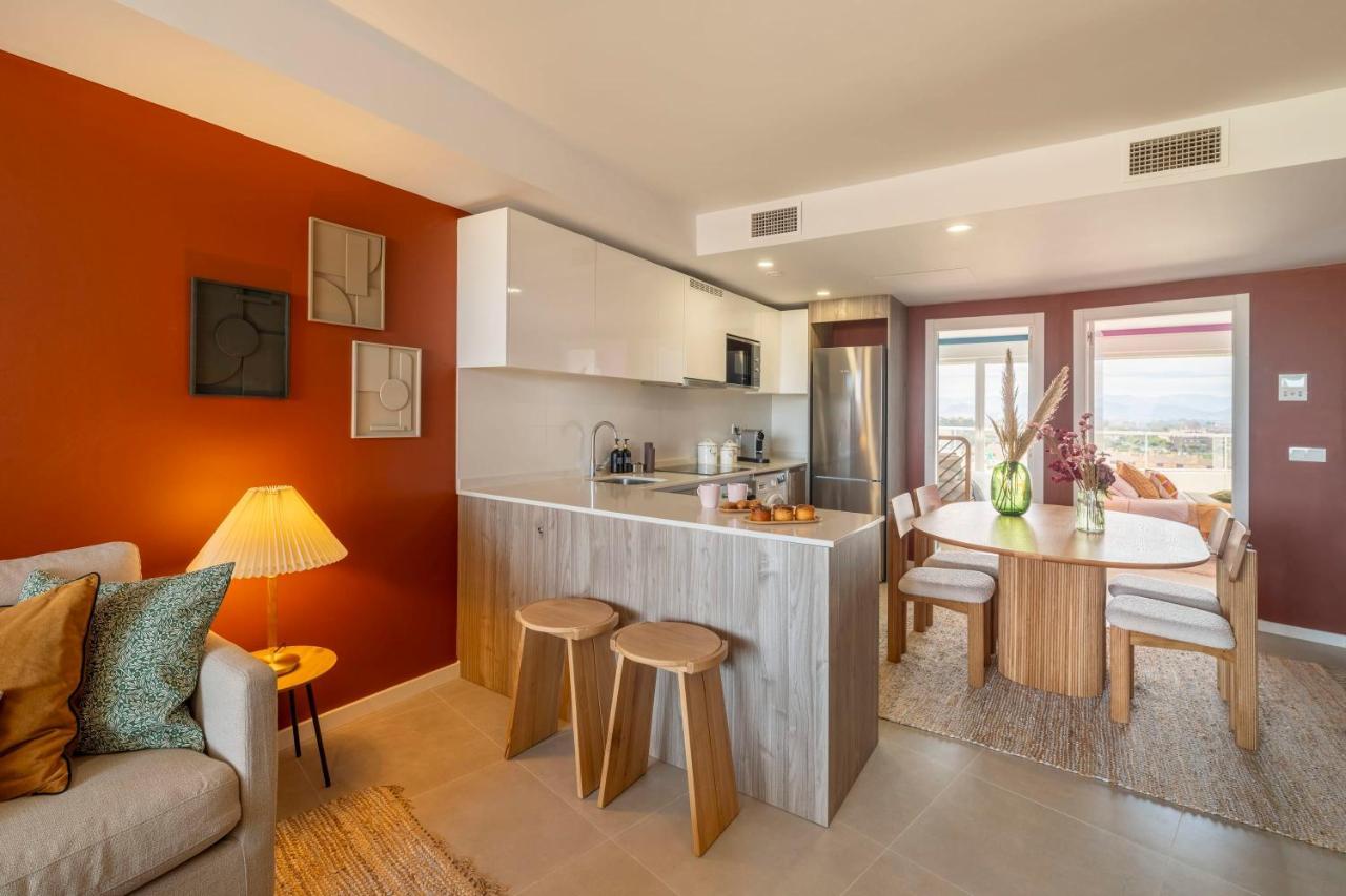 Appartement Gran Canet 2br! Walk To Beach, Sea View, Sauna & Gym